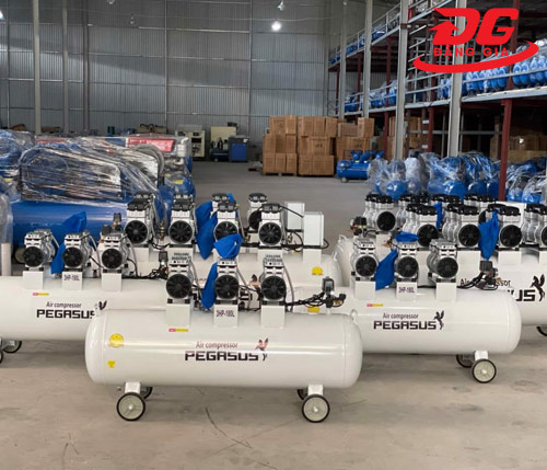 máy nén khí không dầu Pegasus TM-OF750x3
